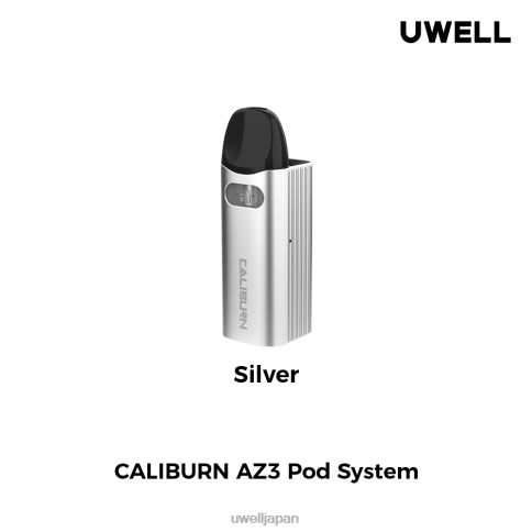 UWELL CALIBURN AZ3 キット（ポッドシステム） | UWELL Disposable Review 銀 J0X2T149